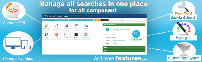 AceSearch 3 is out for Joomla 3