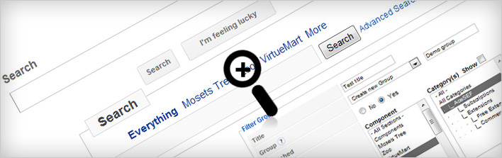 Great Features Google, Yahoo and Bing Style for Joomla Site Search